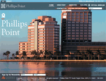 Tablet Screenshot of phillipspointpalmbeach.com